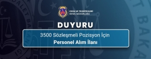 Adalet Bakanlığı CTE 2025 personel alımı ilanını yayımladı! 
